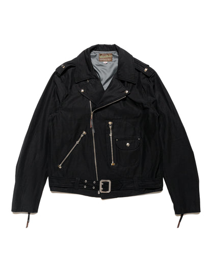lost & found The Real McCoy's The Real McCoy's BJ24102 Buco J-24 Satin Twill Jacket Black