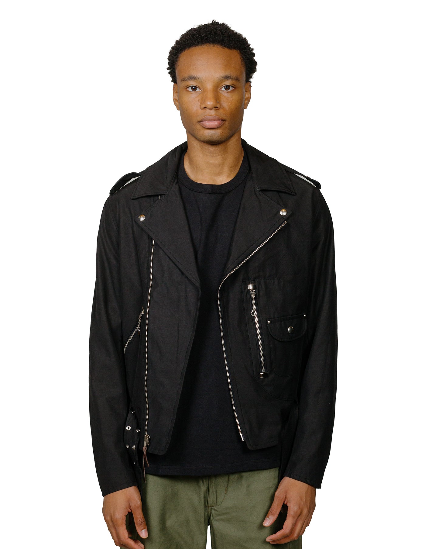 lost & found The Real McCoy's The Real McCoy's BJ24102 Buco J-24 Satin Twill Jacket Black