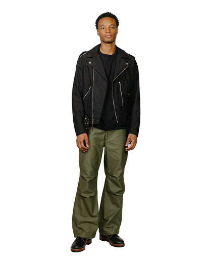 lost & found The Real McCoy's The Real McCoy's BJ24102 Buco J-24 Satin Twill Jacket Black