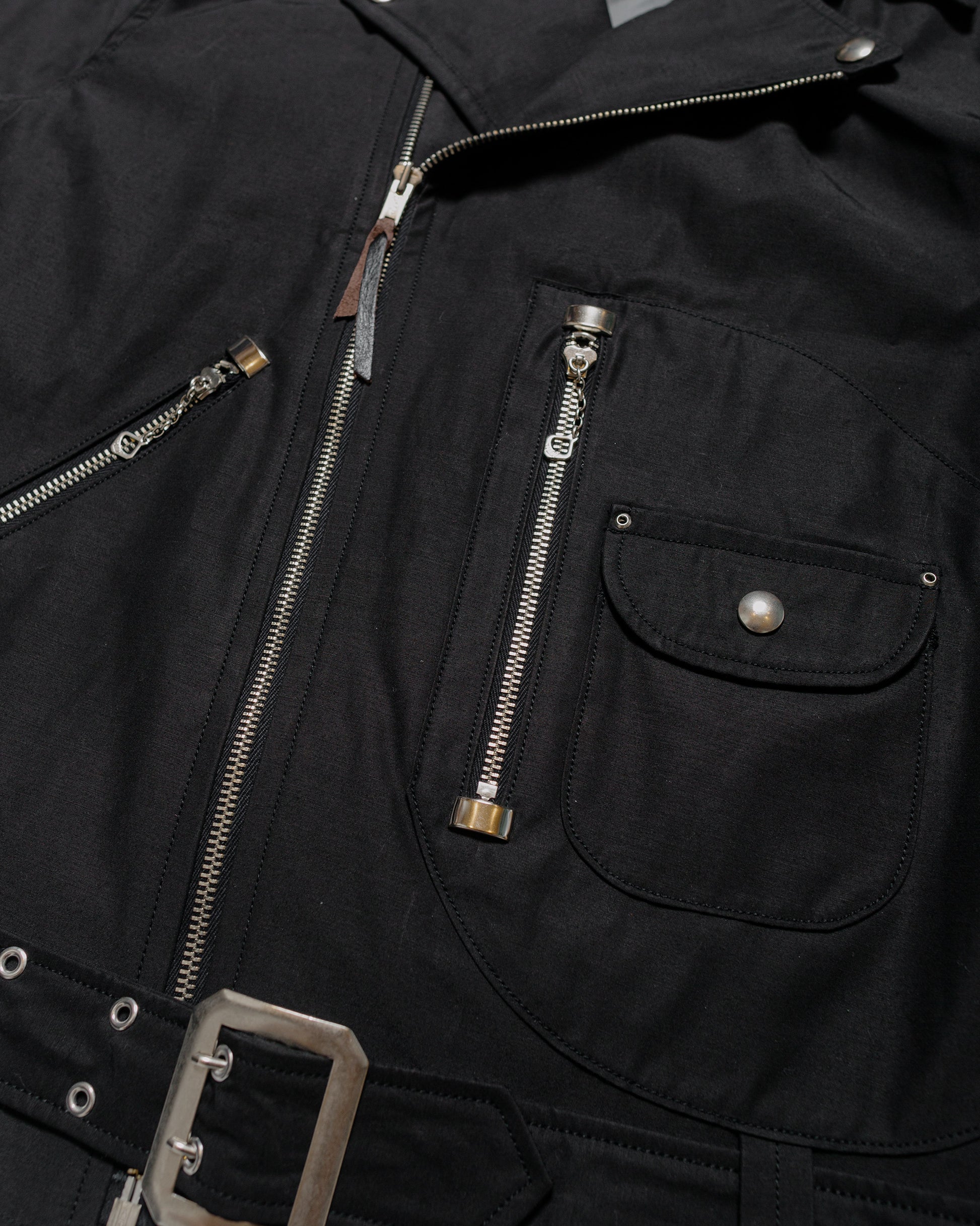 lost & found The Real McCoy's The Real McCoy's BJ24102 Buco J-24 Satin Twill Jacket Black