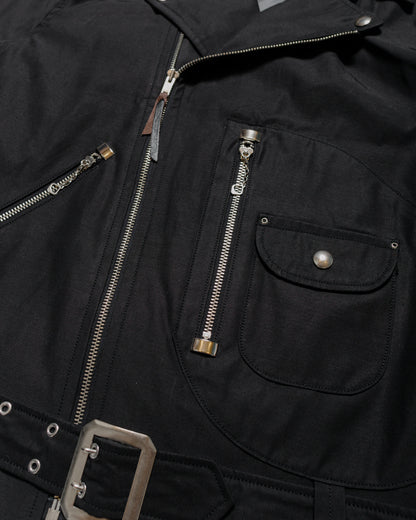 lost & found The Real McCoy's The Real McCoy's BJ24102 Buco J-24 Satin Twill Jacket Black