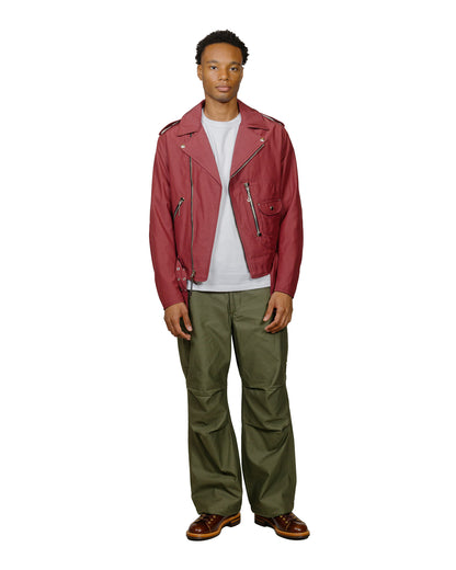 lost & found The Real McCoy's The Real McCoy's BJ24102 Buco J-24 Satin Twill Jacket Burgundy