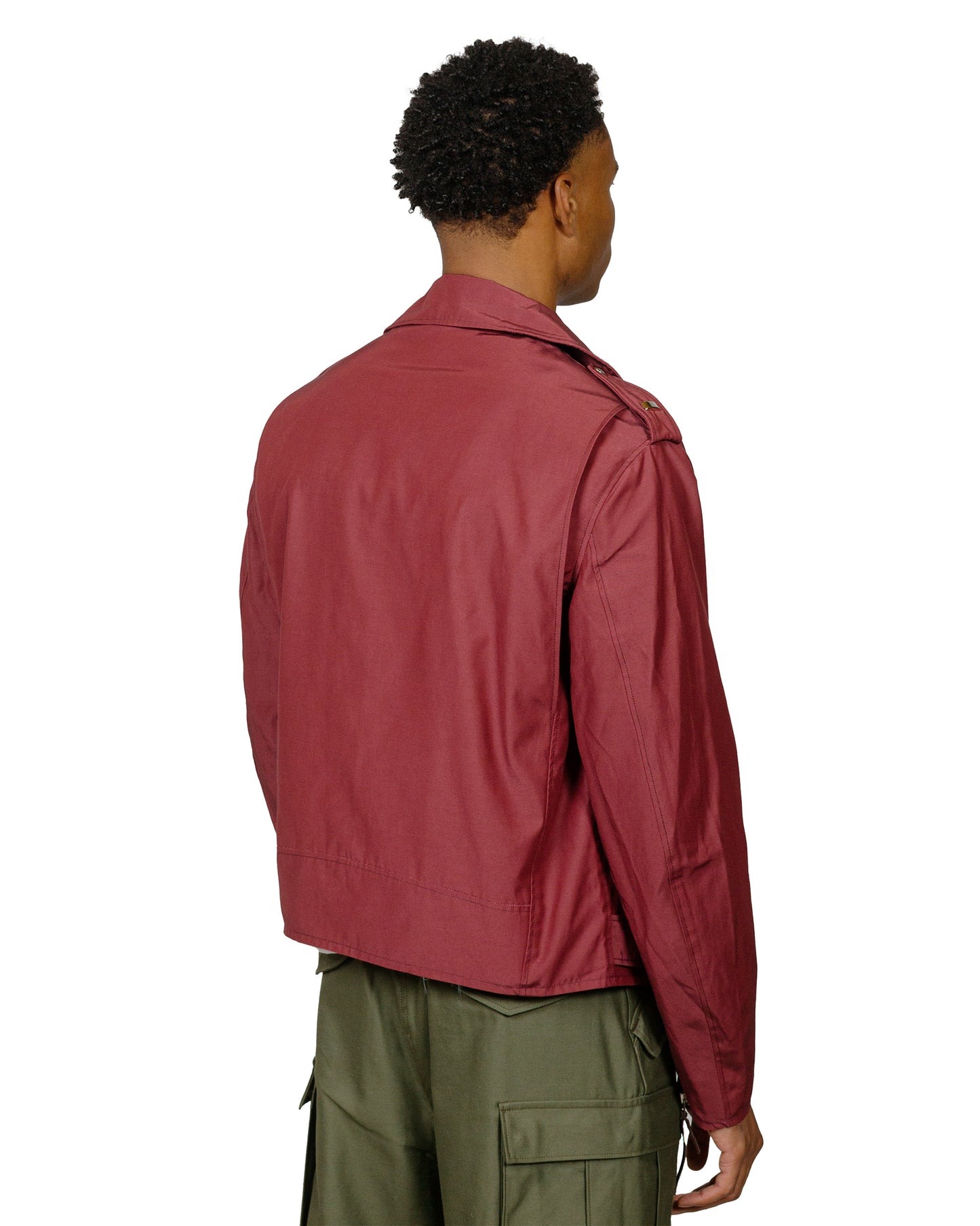 lost & found The Real McCoy's The Real McCoy's BJ24102 Buco J-24 Satin Twill Jacket Burgundy