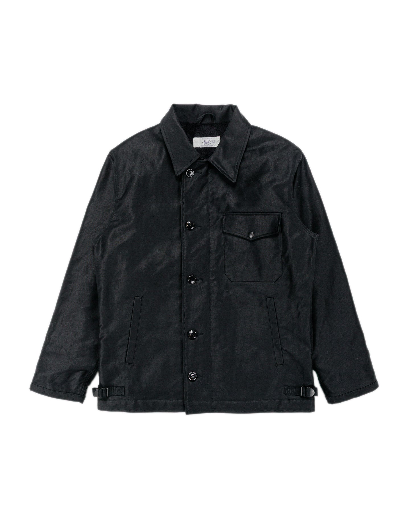 lost & found The Real McCoy's The Real McCoy's BJ25101 Buco Civilian Collared Deck Jacket Black