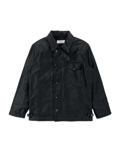 lost & found The Real McCoy's The Real McCoy's BJ25101 Buco Civilian Collared Deck Jacket Black