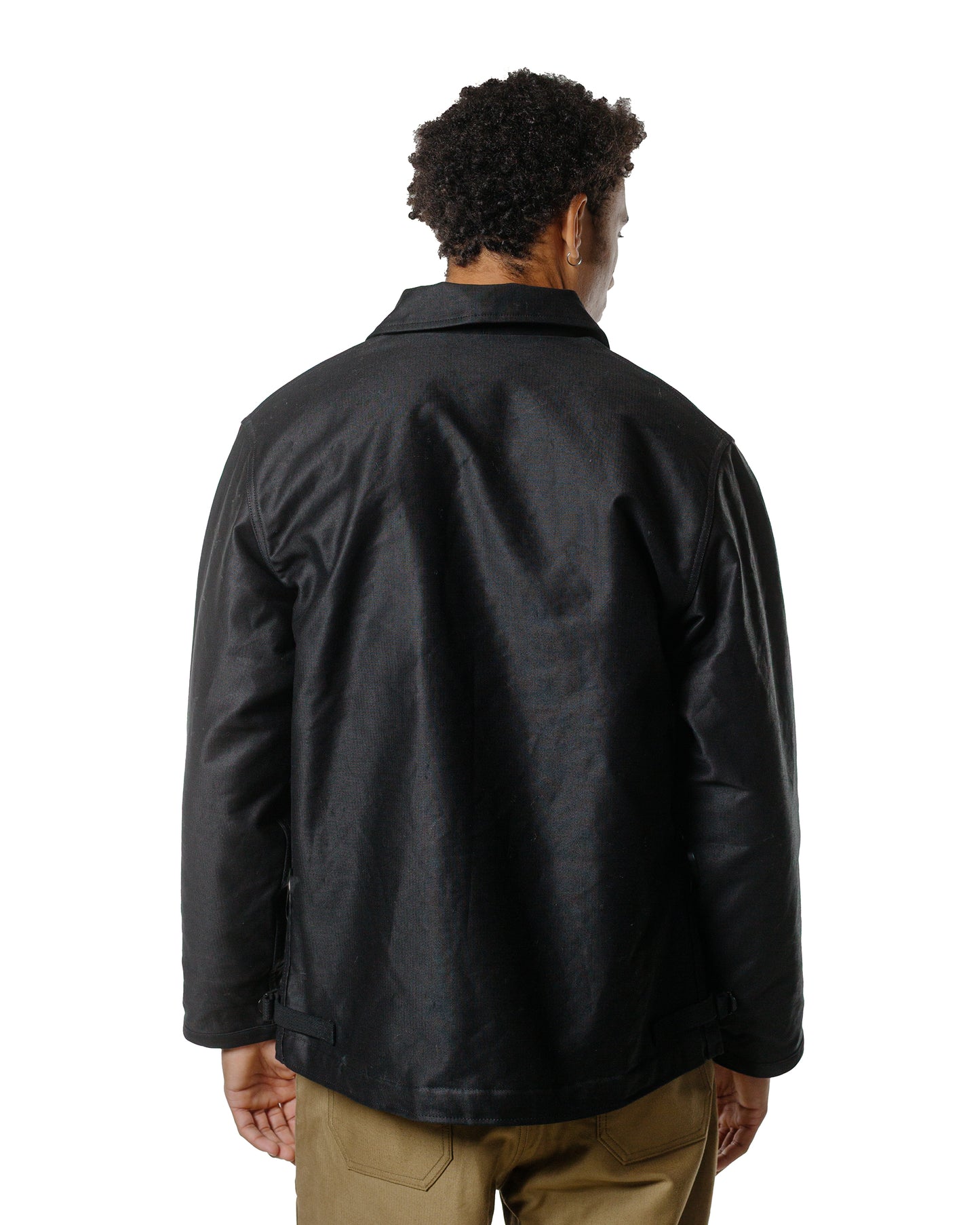 lost & found The Real McCoy's The Real McCoy's BJ25101 Buco Civilian Collared Deck Jacket Black