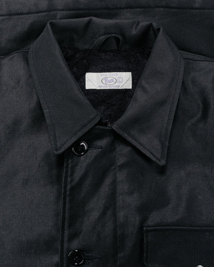 lost & found The Real McCoy's The Real McCoy's BJ25101 Buco Civilian Collared Deck Jacket Black