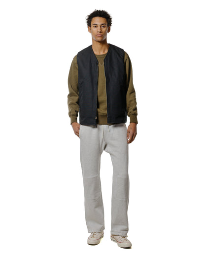lost & found The Real McCoy's The Real McCoy's BJ25103 Buco Cotton Canvas Riding Vest Black