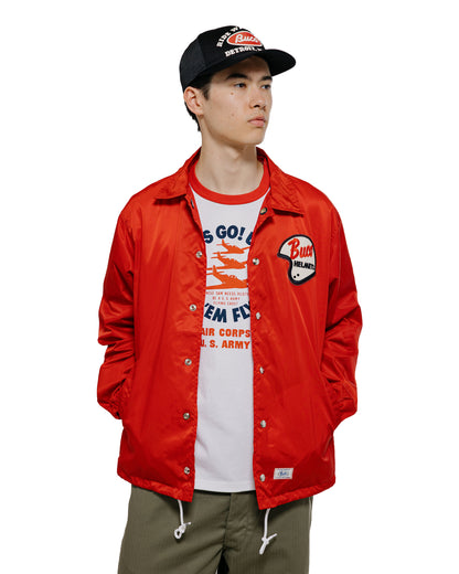 lost & found The Real McCoy's The Real McCoy's BJ26001 Buco Coach Jacket / Enthusiast Red