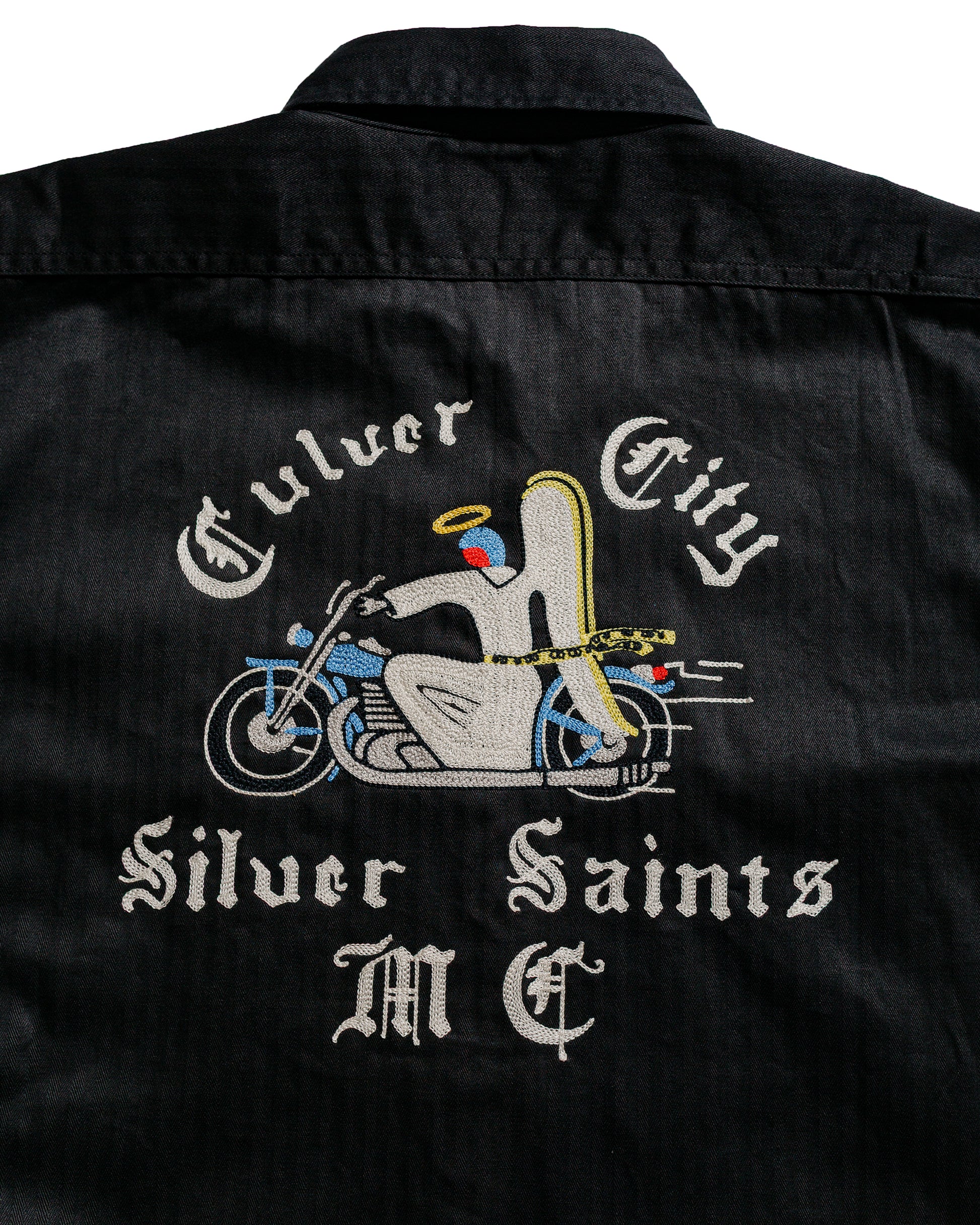lost & found The Real McCoy's The Real McCoy's BS25001 Buco Workshirt S/S Culver City Black