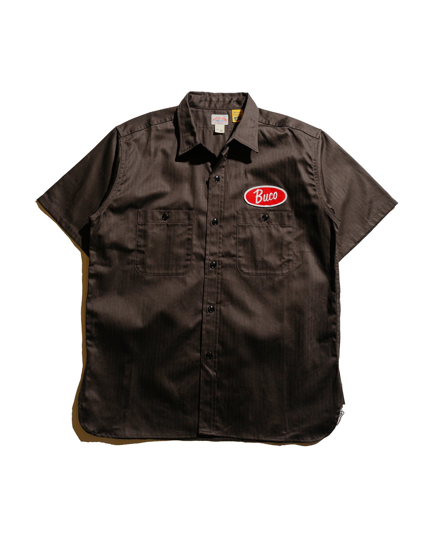 lost & found The Real McCoy's The Real McCoy's BS25001 Buco Workshirt S/S Culver City Steel