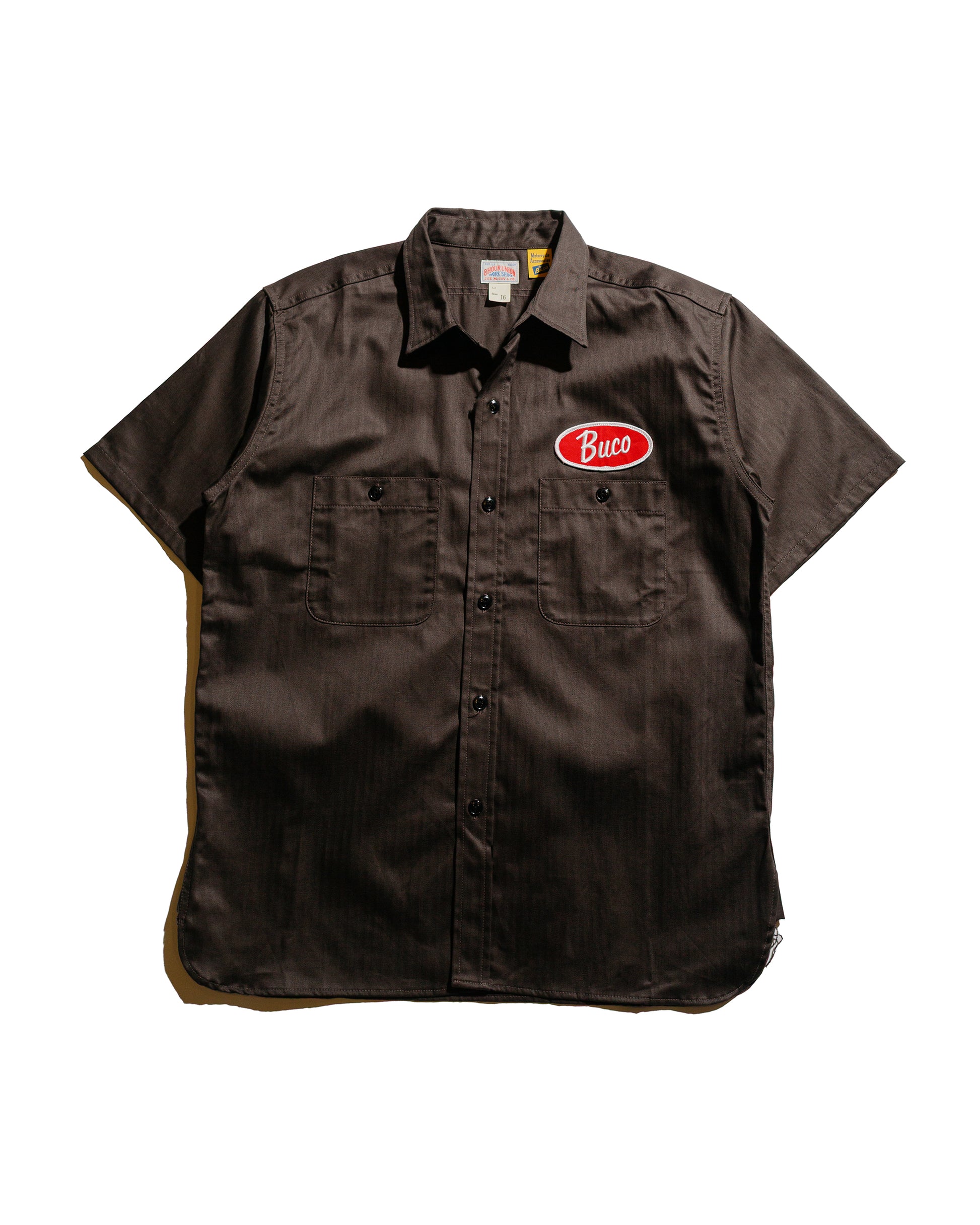 lost & found The Real McCoy's The Real McCoy's BS25001 Buco Workshirt S/S Culver City Steel