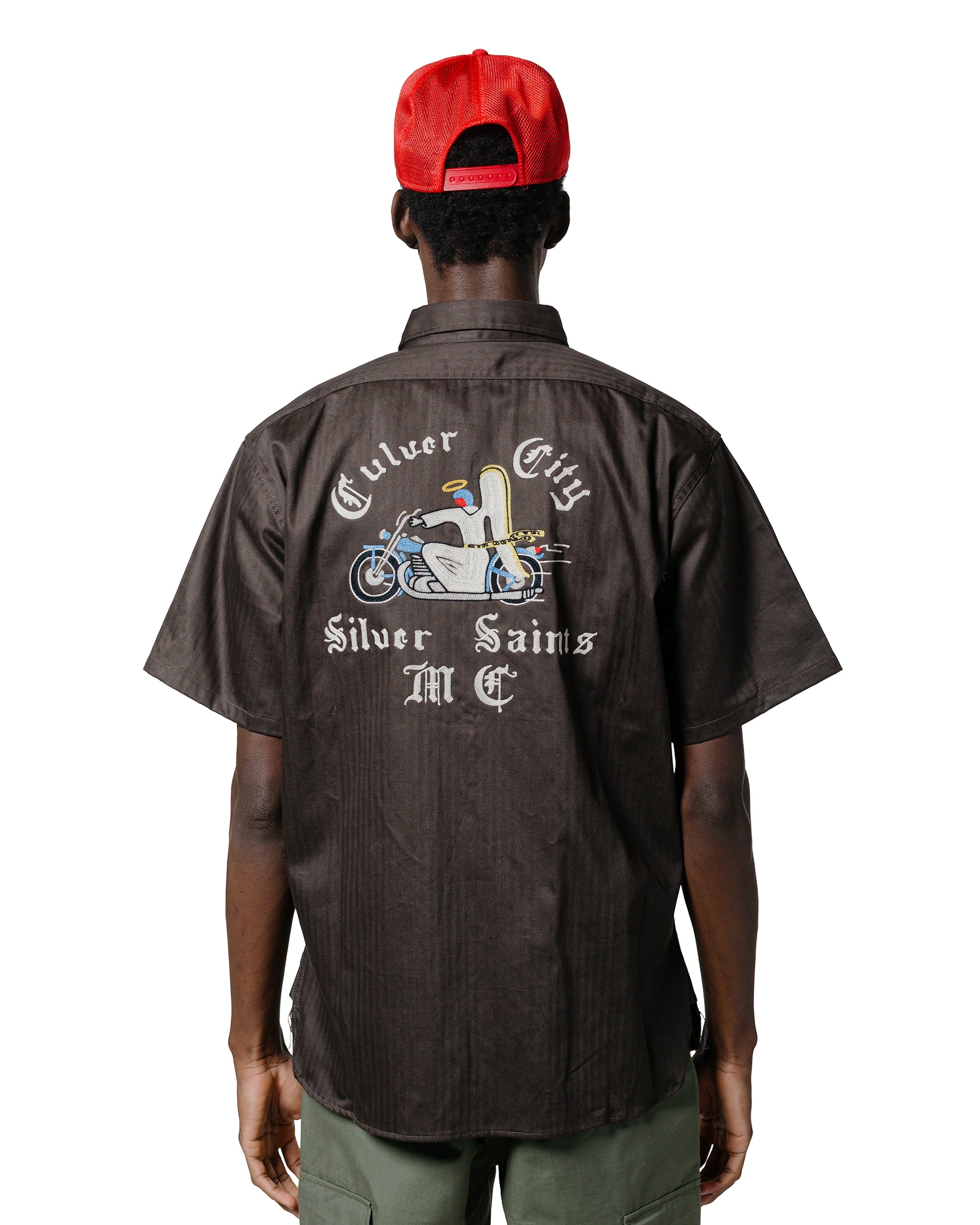lost & found The Real McCoy's The Real McCoy's BS25001 Buco Workshirt S/S Culver City Steel