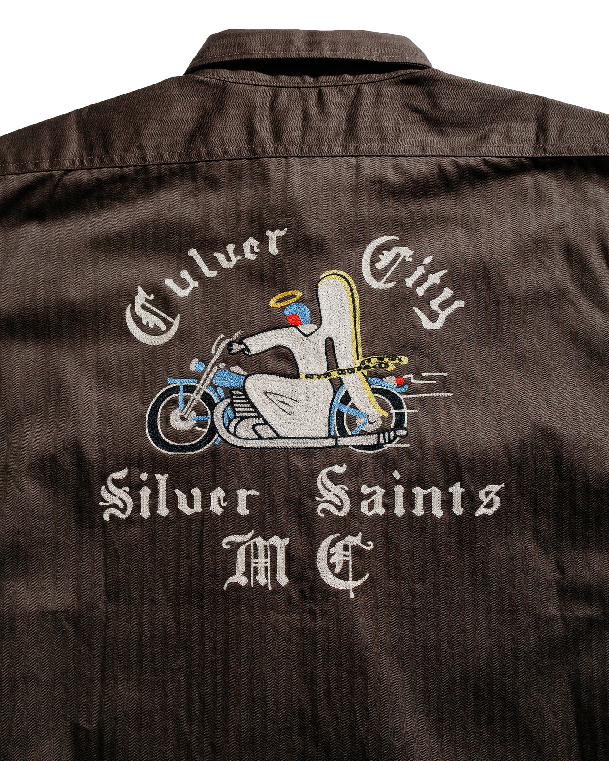 lost & found The Real McCoy's The Real McCoy's BS25001 Buco Workshirt S/S Culver City Steel
