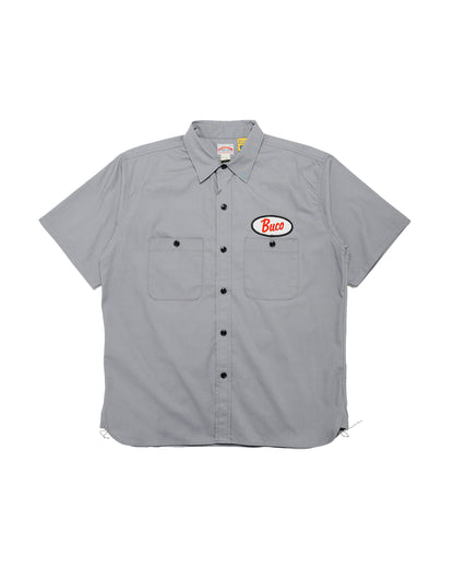 The Real McCoy's BS26001 Buco Workshirt S/S / Look At How Buco Did It! Cloud Gray