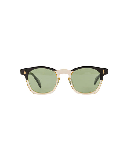 lost & found The Real McCoy's The Real McCoy's MA17020 Wellington Sunglasses White/Black