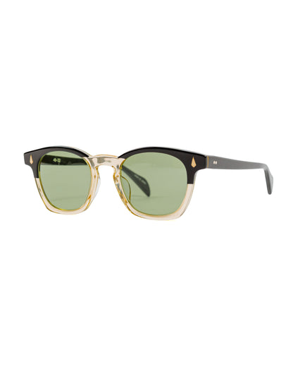 lost & found The Real McCoy's The Real McCoy's MA17020 Wellington Sunglasses White/Black