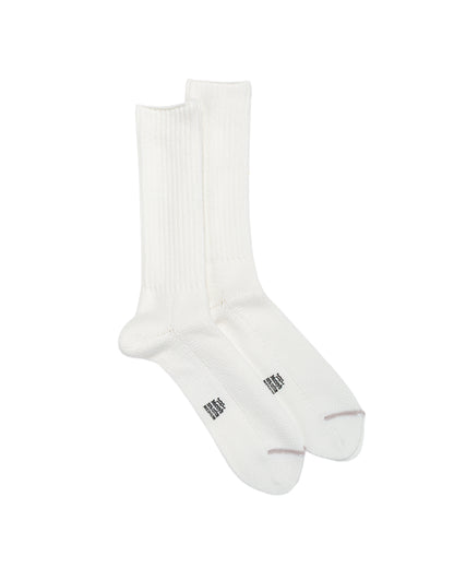 lost & found The Real McCoy's The Real McCoy's MA22011 McCoy's 2PCS Pack Socks White