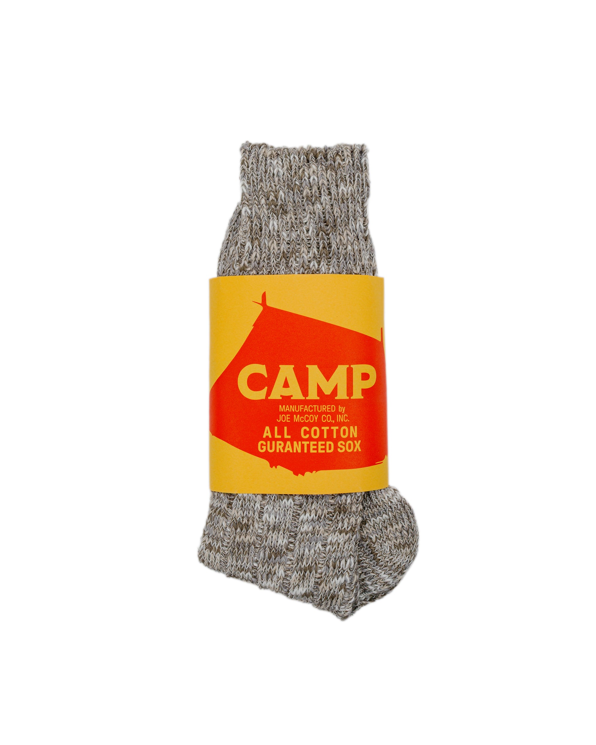 lost & found The Real McCoy's The Real McCoy's MA22012 Outdoor Socks 'Camp' Khaki