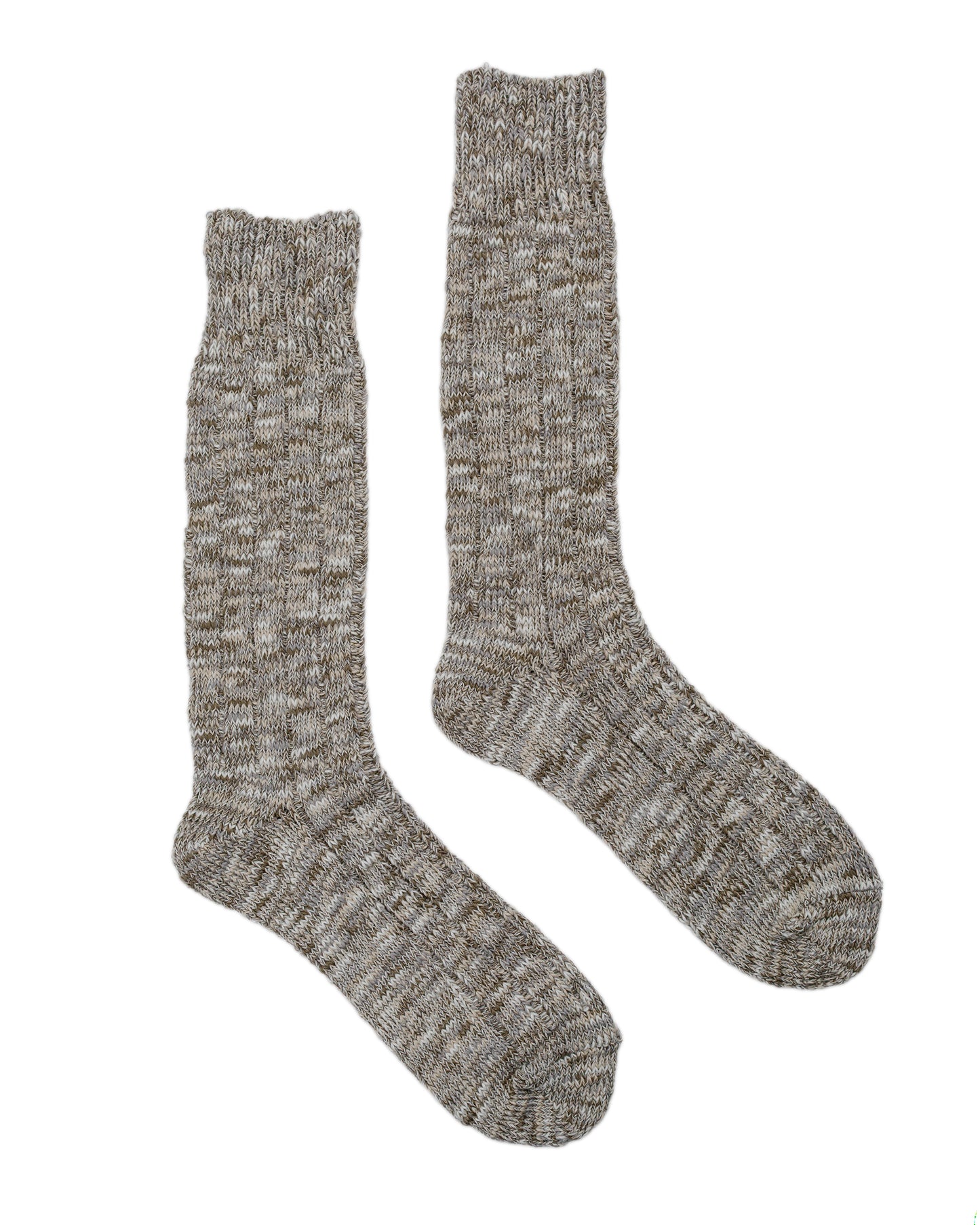 lost & found The Real McCoy's The Real McCoy's MA22012 Outdoor Socks 'Camp' Khaki