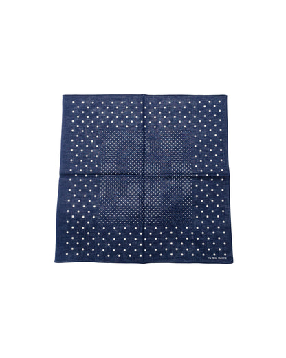 lost & found The Real McCoy's The Real McCoy's MA22015 Bandana 'Dot' Navy