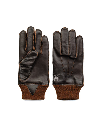 lost & found The Real McCoy's The Real McCoy's MA22103 A-10 Gloves, Flying Winter Seal Brown