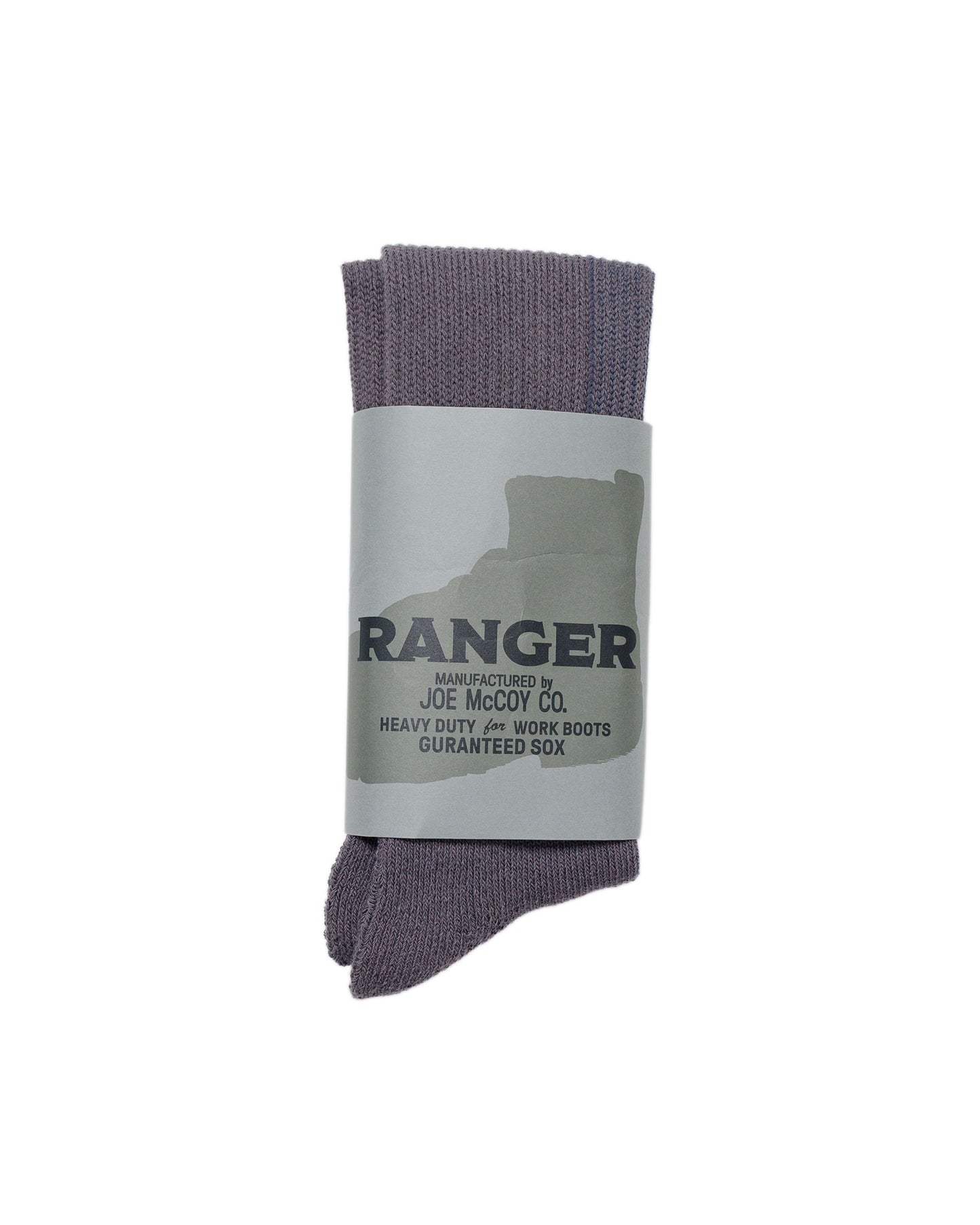 lost & found The Real McCoy's The Real McCoy's MA22106 Buco Socks 'Ranger' Gray