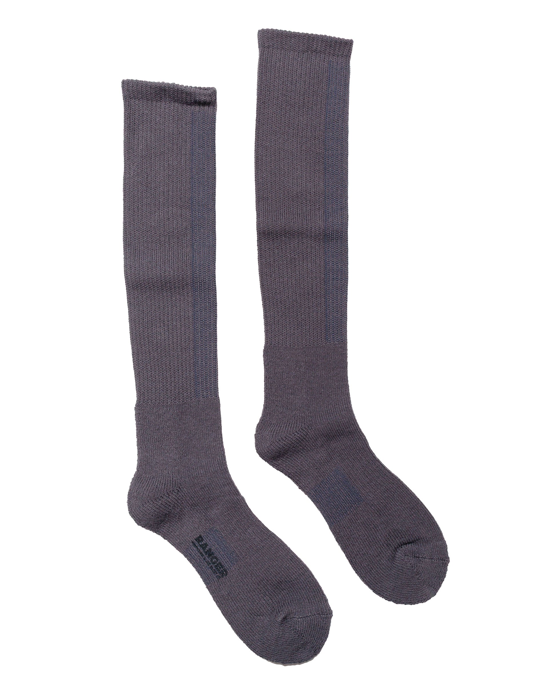 lost & found The Real McCoy's The Real McCoy's MA22106 Buco Socks 'Ranger' Gray