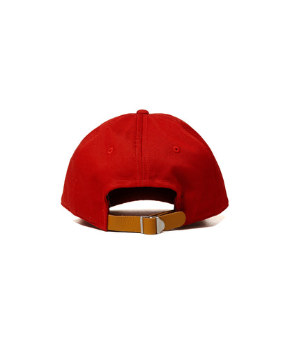 lost & found The Real McCoy's The Real McCoy's MA23001 The Real McCoy's Logo Baseball Cap Red