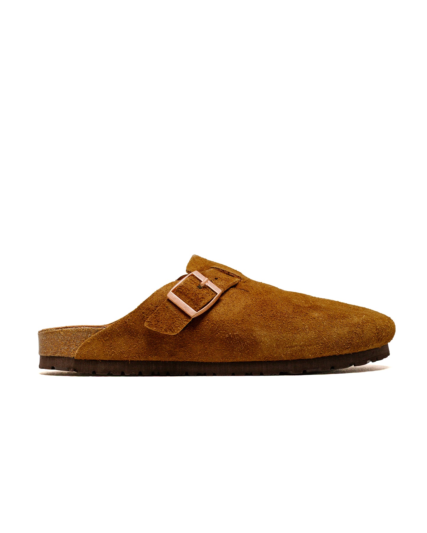 lost & found The Real McCoy's The Real McCoy's MA23012 Leather Foot-Support Clogs Raw Sienna