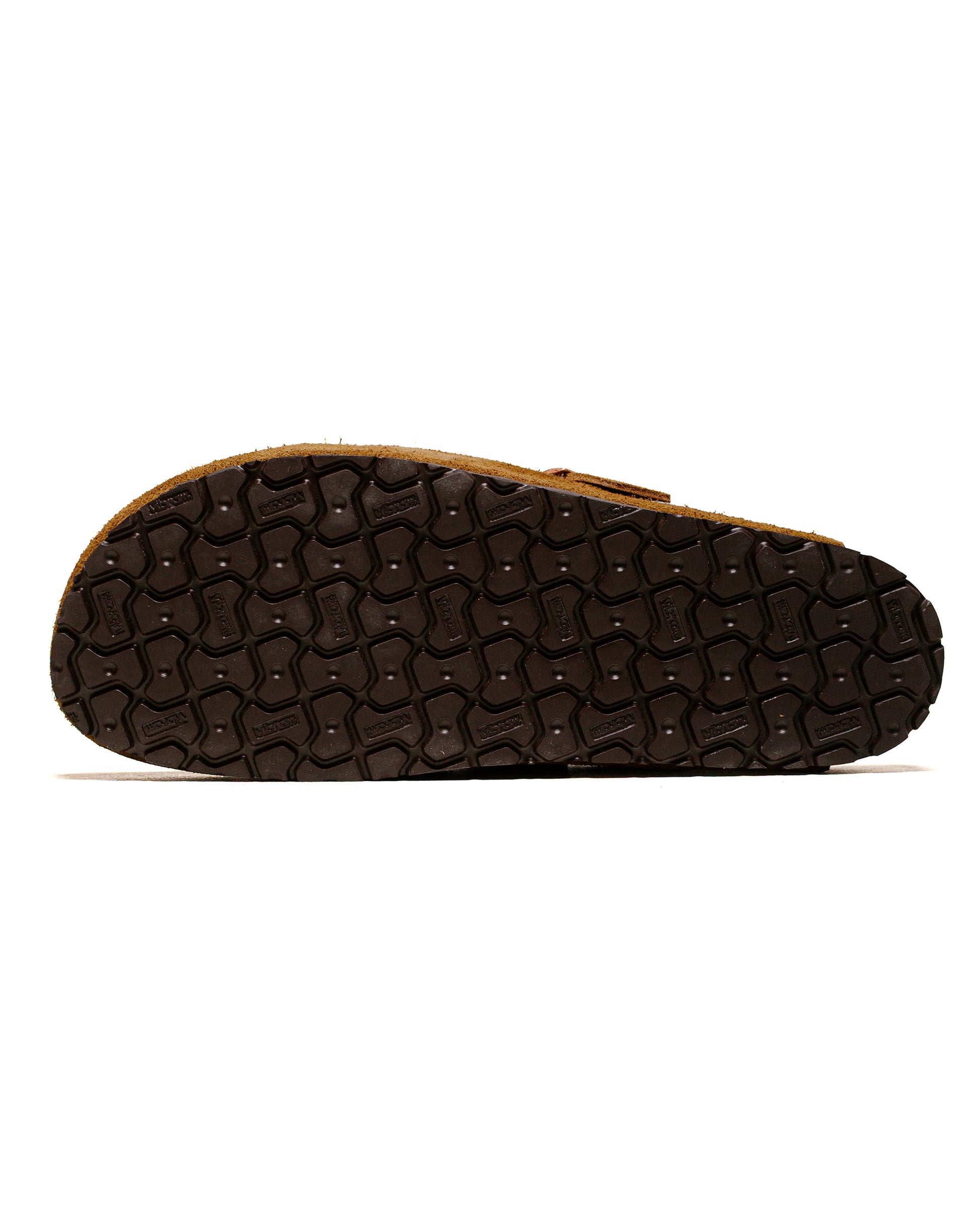 lost & found The Real McCoy's The Real McCoy's MA23012 Leather Foot-Support Clogs Raw Sienna