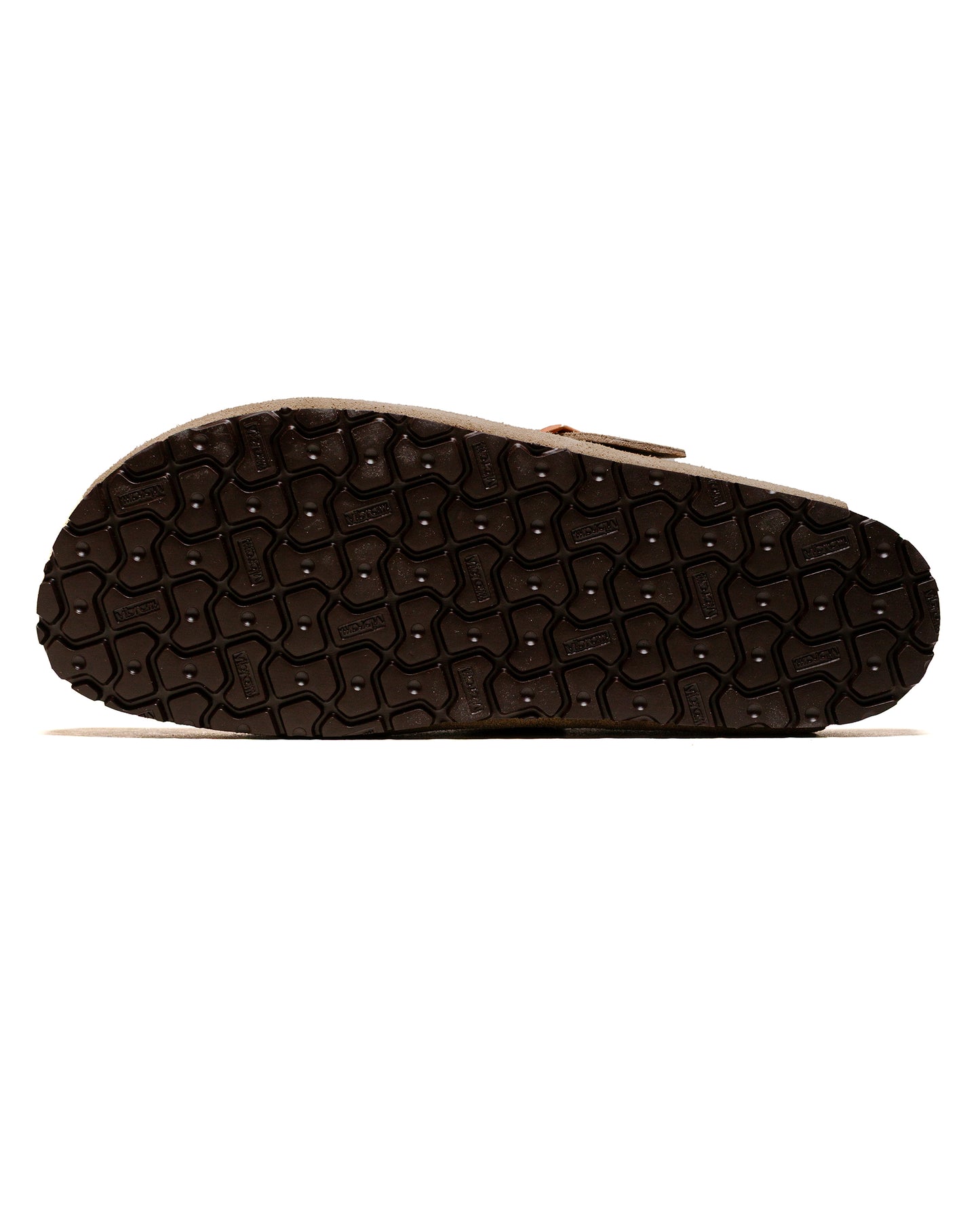 lost & found The Real McCoy's The Real McCoy's MA23012 Leather Foot-Support Clogs Taupe