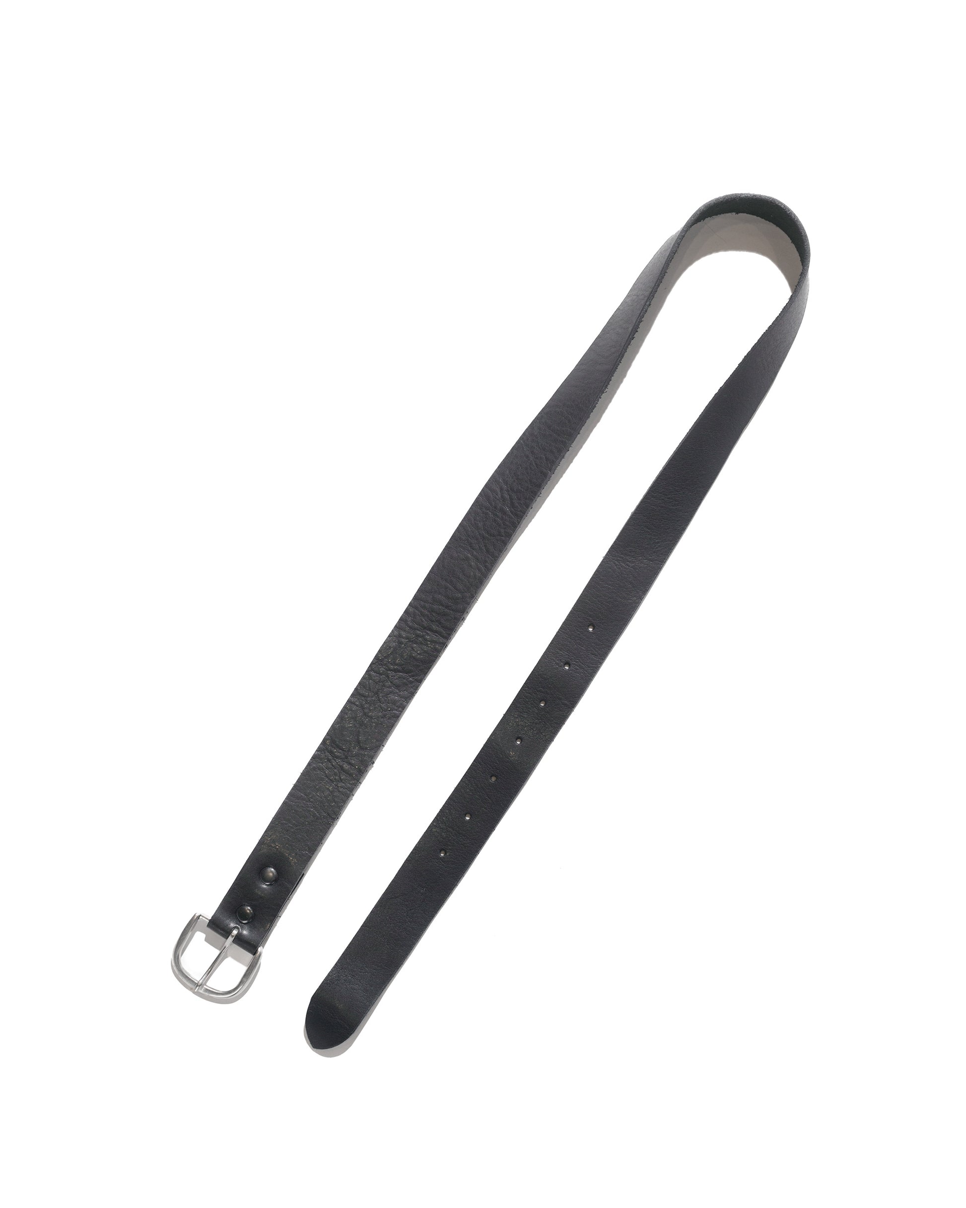 lost & found The Real McCoy's The Real McCoy's MA23018 Joe McCoy Narrow Width Belt Black
