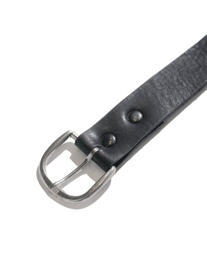 lost & found The Real McCoy's The Real McCoy's MA23018 Joe McCoy Narrow Width Belt Black
