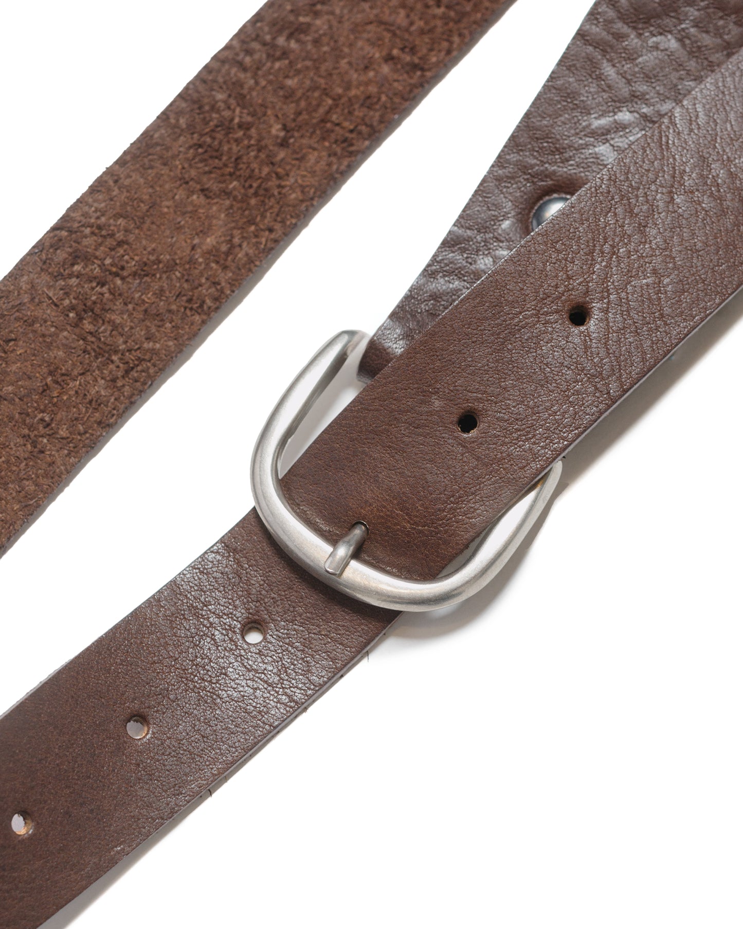 lost & found The Real McCoy's The Real McCoy's MA23018 Joe McCoy Narrow Width Belt Brown