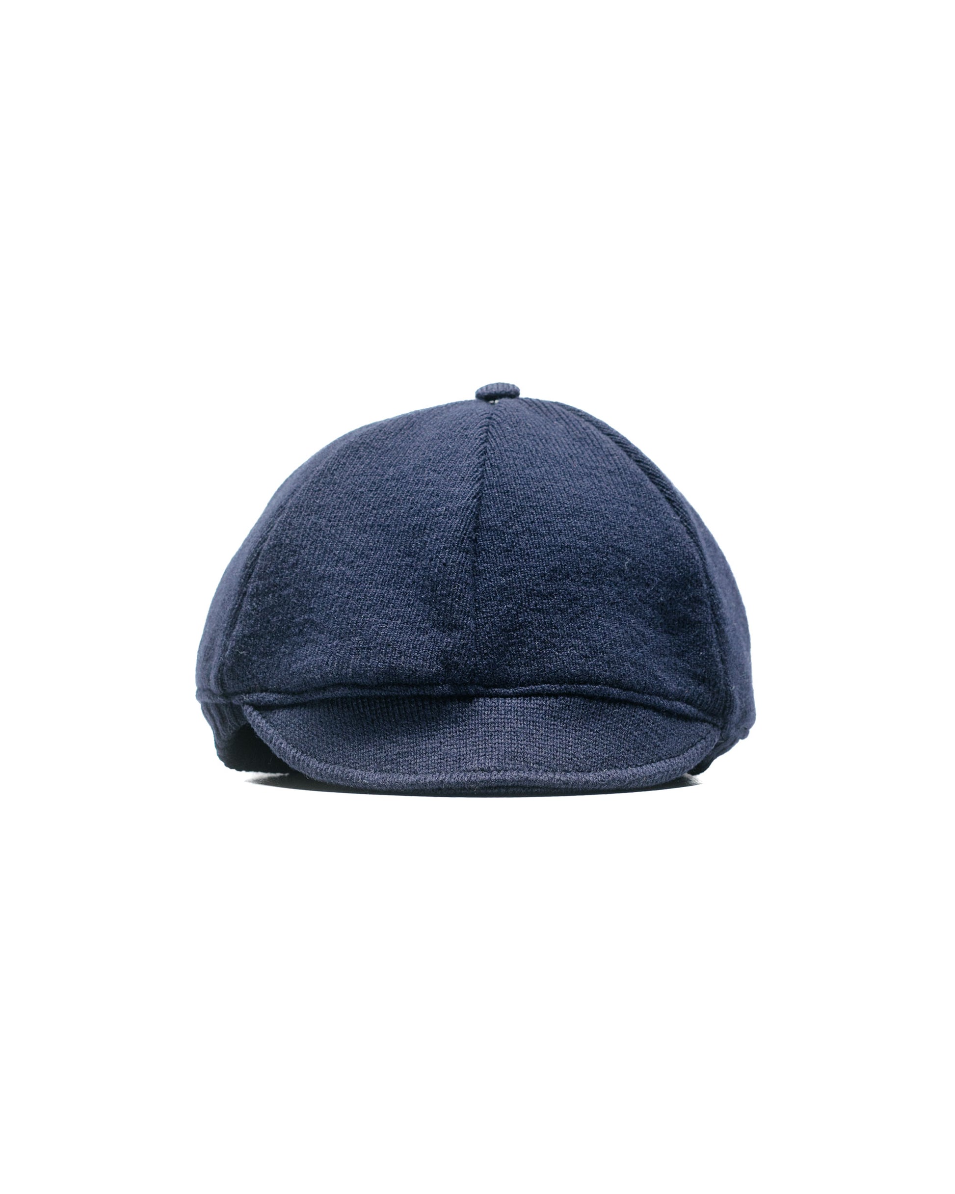 lost & found The Real McCoy's The Real McCoy's MA23107 Wool Rowing Knit Cap Navy