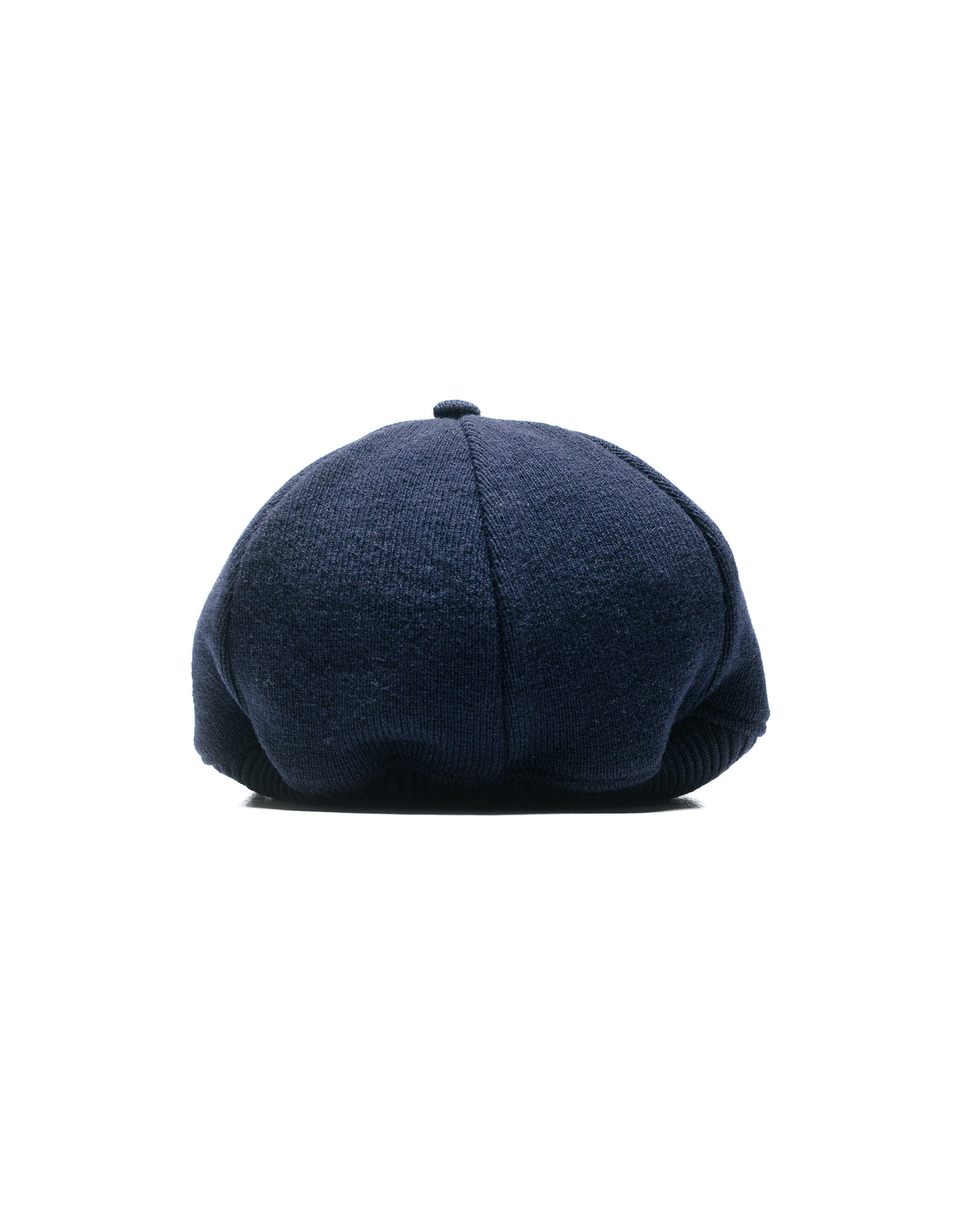 lost & found The Real McCoy's The Real McCoy's MA23107 Wool Rowing Knit Cap Navy