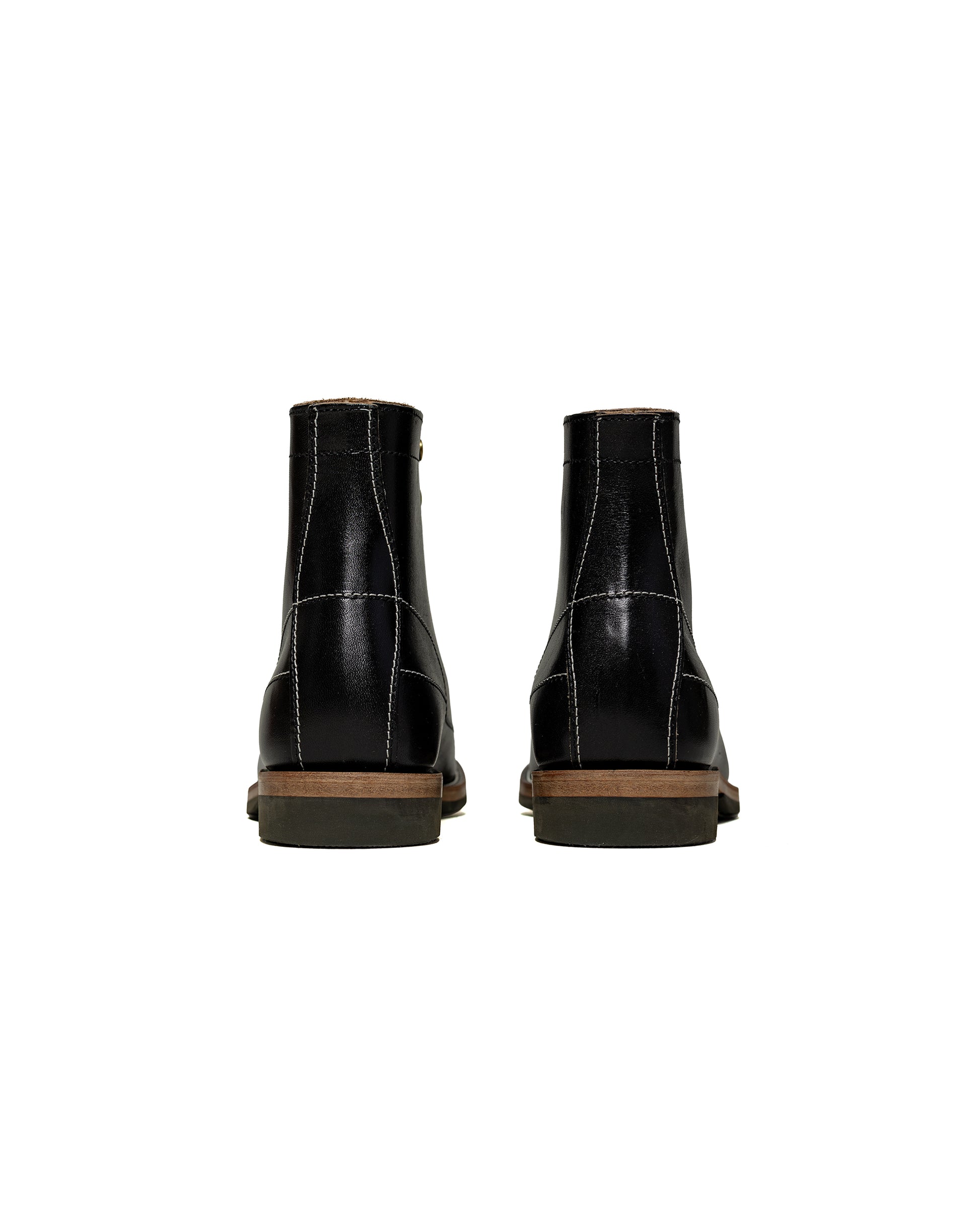 lost & found The Real McCoy's The Real McCoy's MA24008 Ten Mile Work Boots / Horsehide Buttock Black
