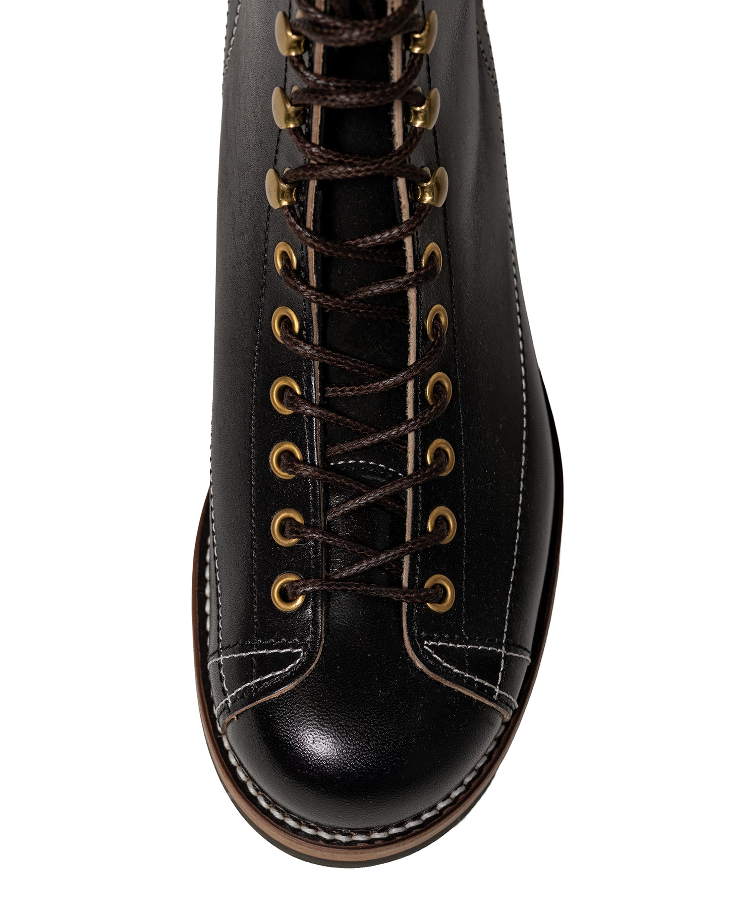 lost & found The Real McCoy's The Real McCoy's MA24008 Ten Mile Work Boots / Horsehide Buttock Black