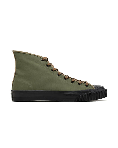 lost & found The Real McCoy's The Real McCoy's MA26006 Military Canvas Training Shoes Olive
