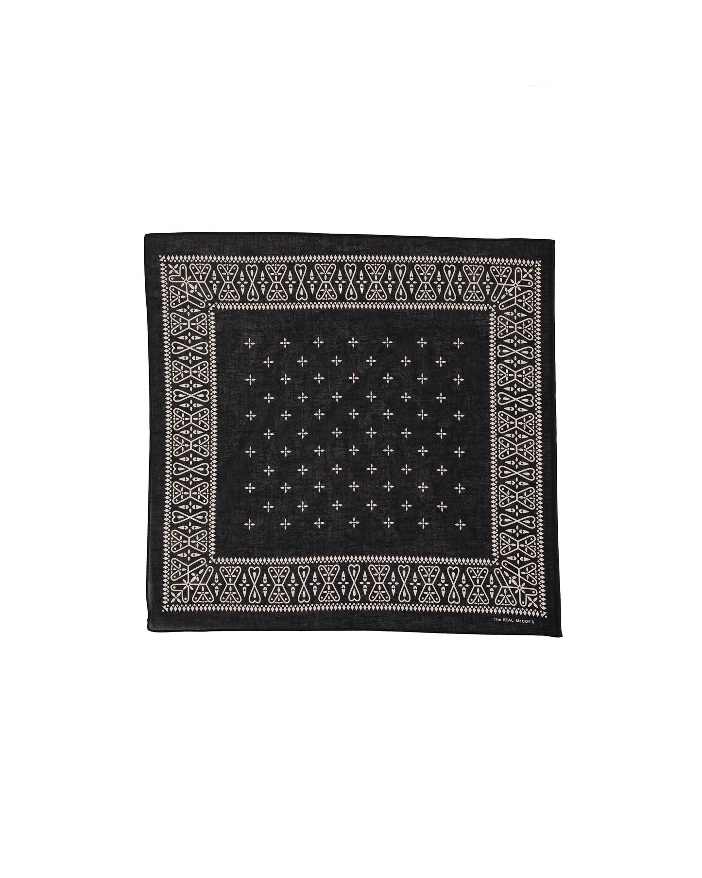 lost & found The Real McCoy's The Real McCoy's MA26011 Bandana 'Cross' Black