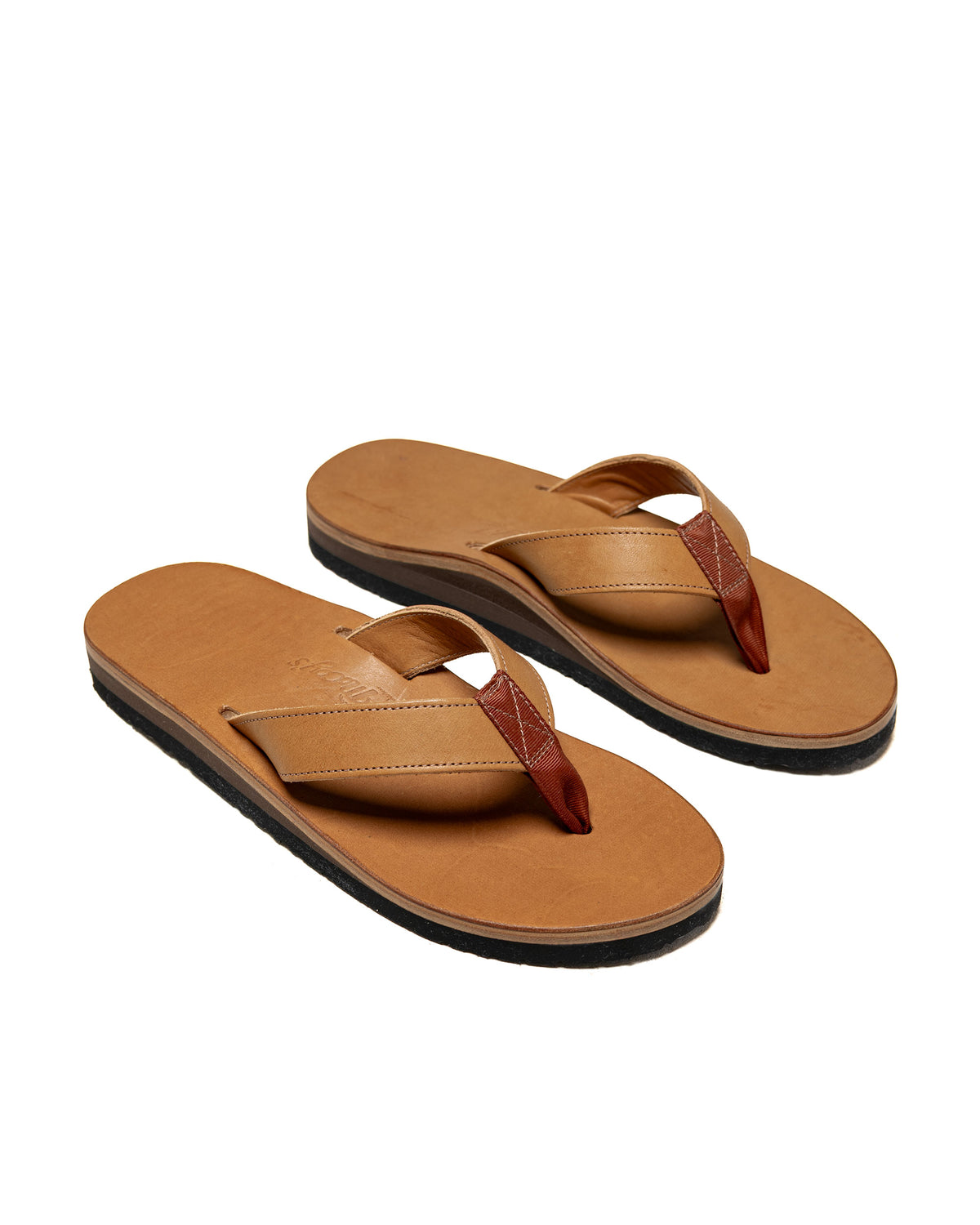 The Real McCoy's MA26014 Leather Arched Sandal Brown