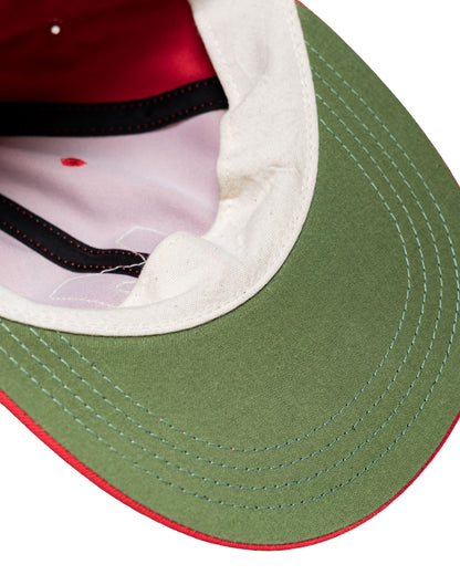 The Real McCoy's MA26016 Baseball Cap / Marines Red