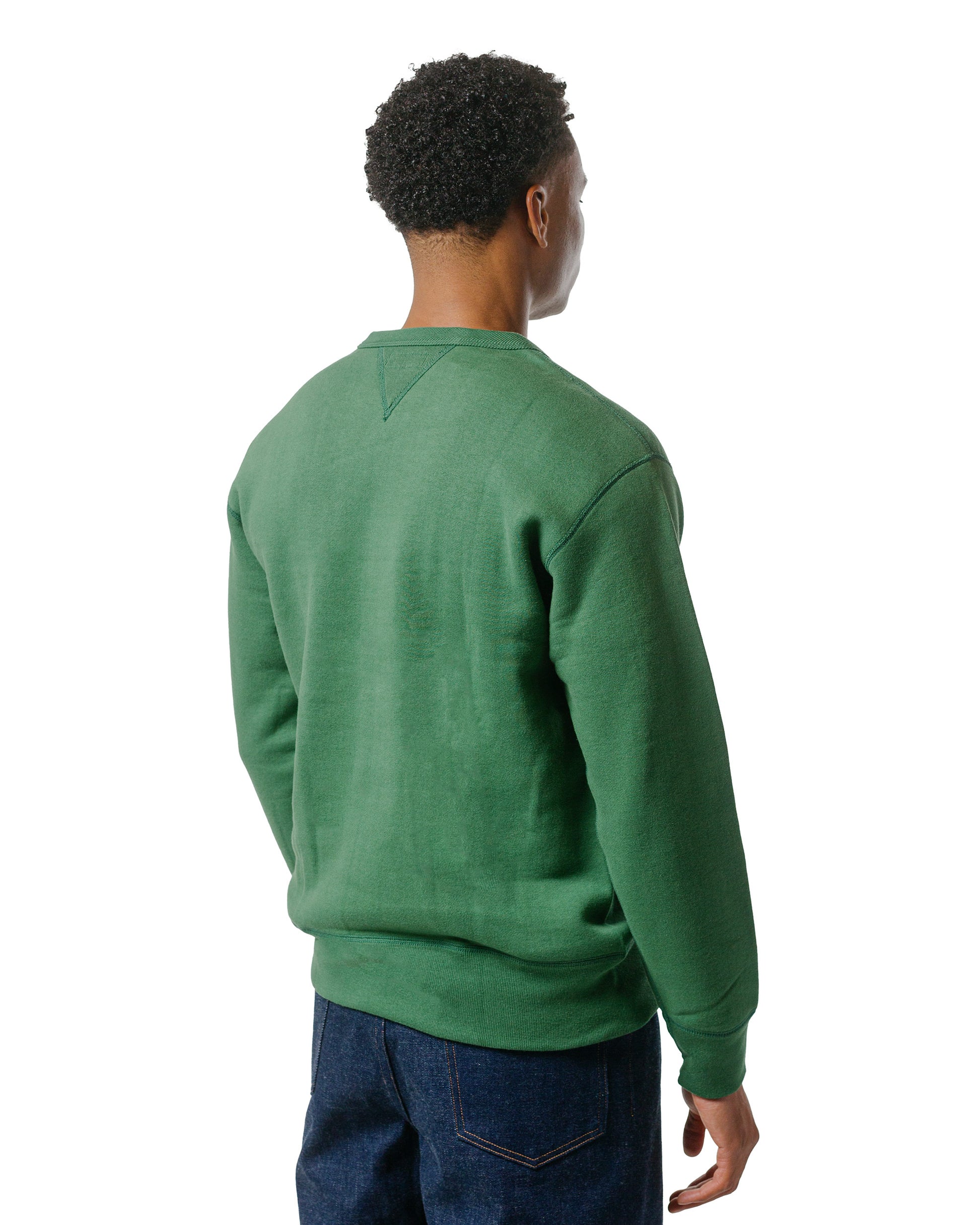 lost & found The Real McCoy's The Real McCoy's MC13111 10 oz. Loopwheel Crewneck Sweatshirt Shamrock