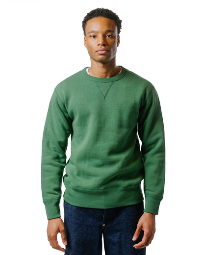 lost & found The Real McCoy's The Real McCoy's MC13111 10 oz. Loopwheel Crewneck Sweatshirt Shamrock