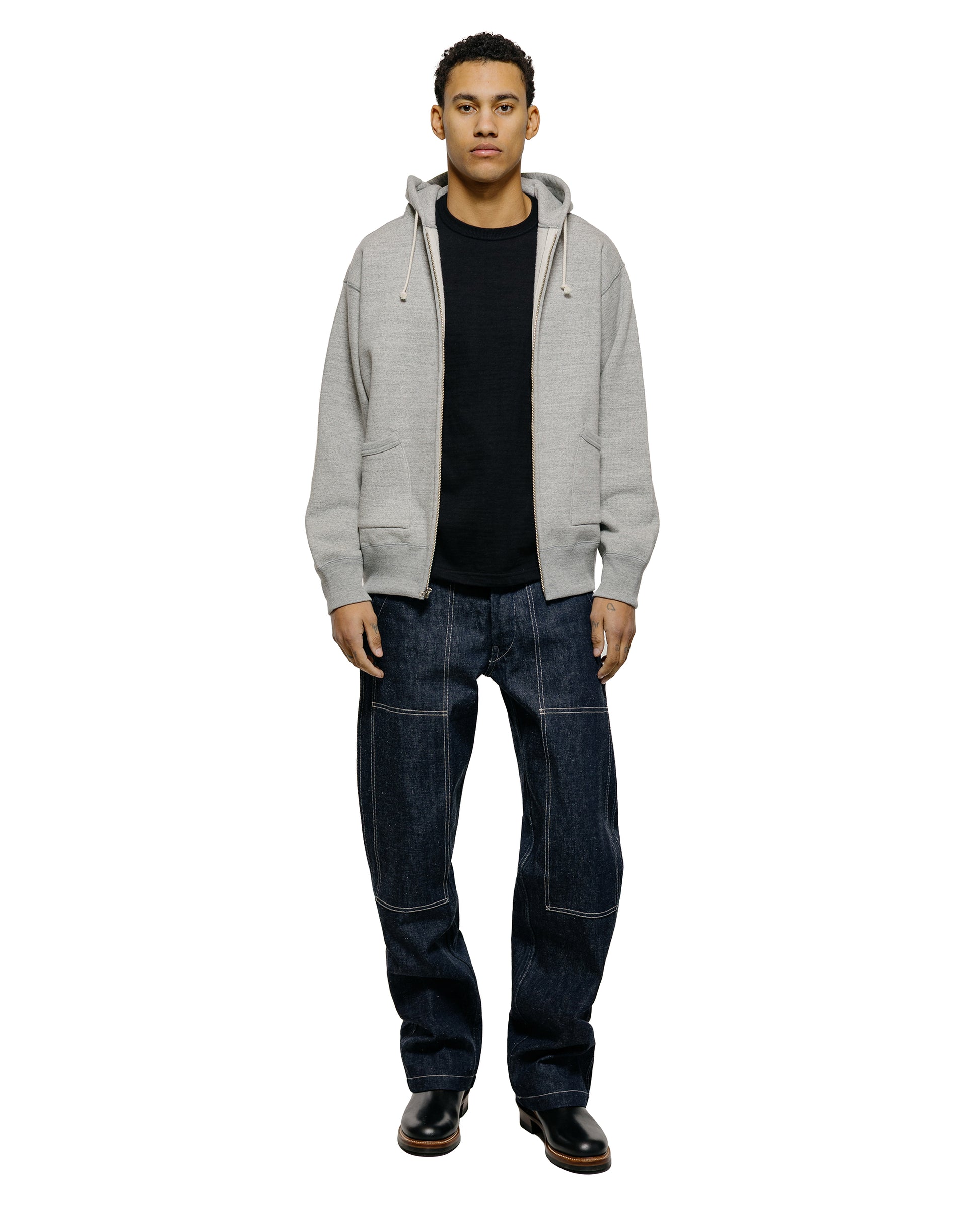 lost & found The Real McCoy's The Real McCoy's MC19010 Athletic T-Shirt / Loop-Wheel Black