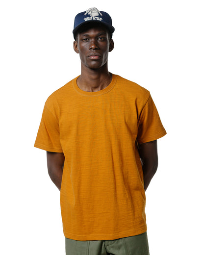 lost & found The Real McCoy's The Real McCoy's MC19010 Athletic T-Shirt / Loop-Wheel Mustard