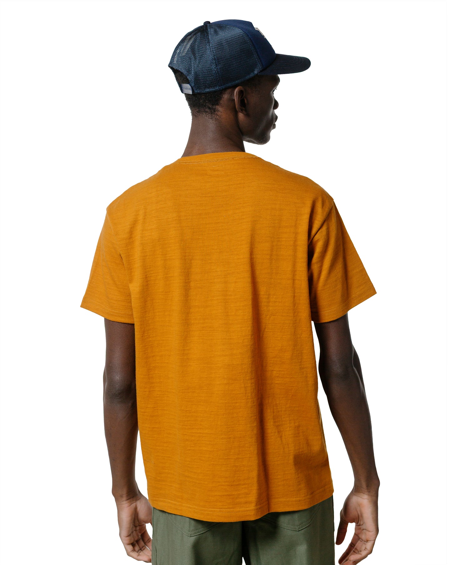 lost & found The Real McCoy's The Real McCoy's MC19010 Athletic T-Shirt / Loop-Wheel Mustard