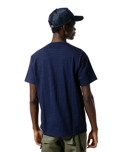 lost & found The Real McCoy's The Real McCoy's MC19010 Athletic T-Shirt / Loop-Wheel Navy