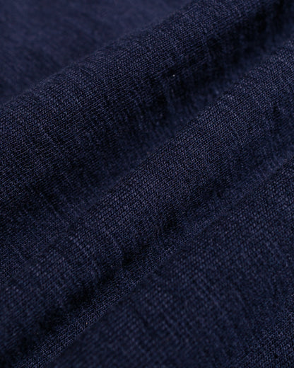 lost & found The Real McCoy's The Real McCoy's MC19010 Athletic T-Shirt / Loop-Wheel Navy